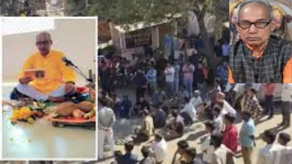 Accused of murder under BJP government for being a Brahmin